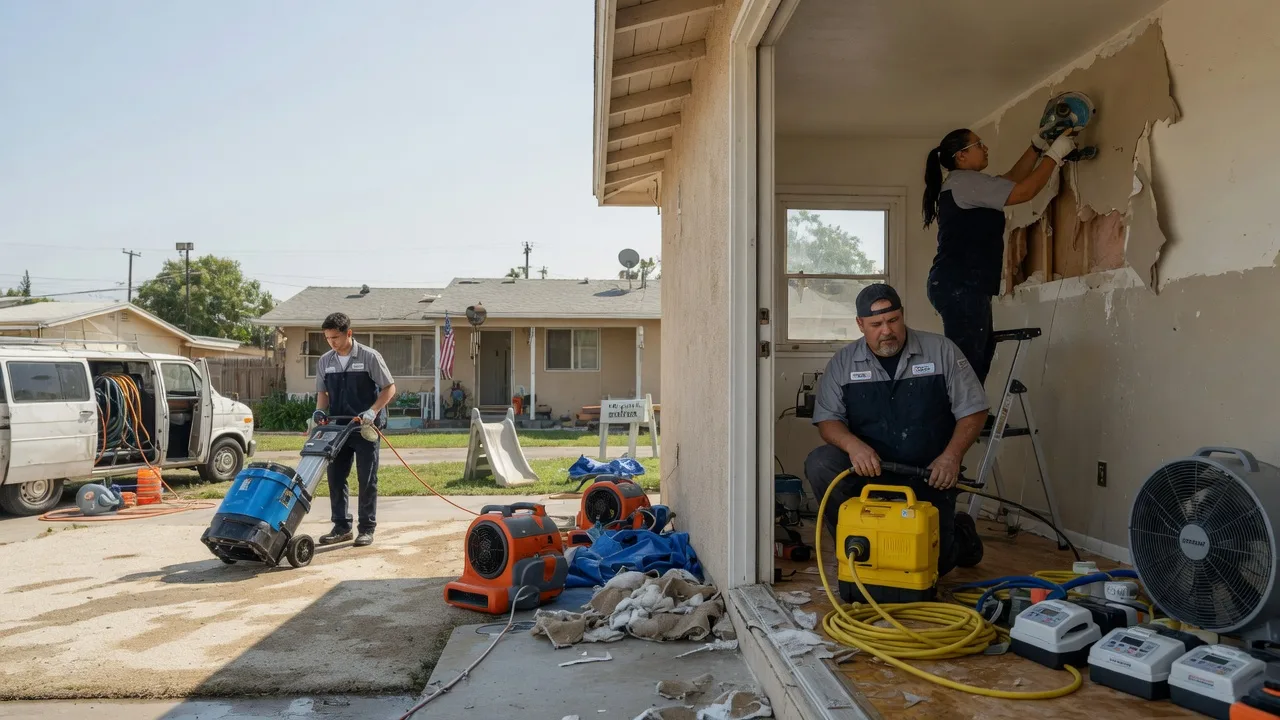 Water Damage Restoration in Milmine, IL near me